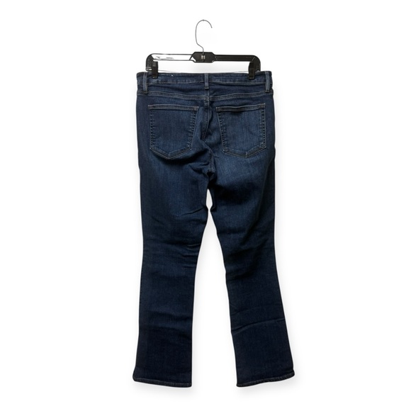 LOFT Dark Blue Flare Jeans - Picture 3 of 4